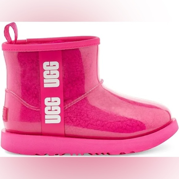 NWB UGG Pink Boots Classic Mini Style - Picture 2 of 3